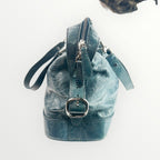 Celine Blue/Teal Shoulder Bag