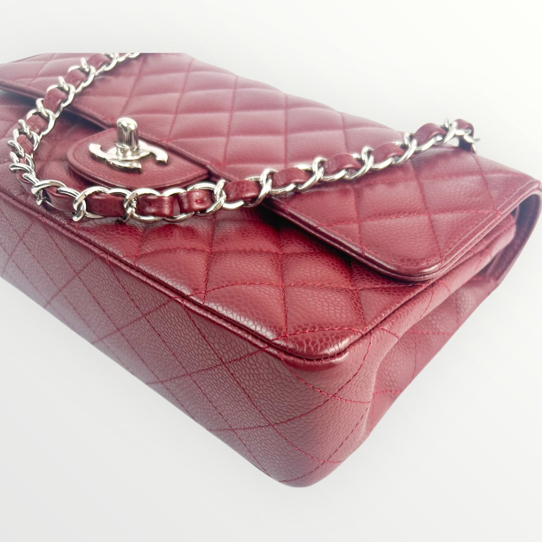 Chanel Medium Caviar Double Flap Handbag