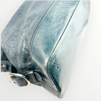 Celine Blue/Teal Shoulder Bag