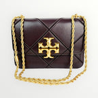 Tory Burch Dark Brown Eleanor Shoulder Bag