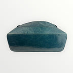 Celine Blue/Teal Shoulder Bag