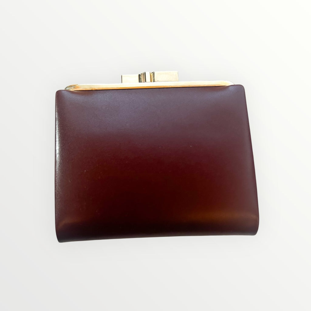 Givenchy Burgundy Bifold Wallet Bordeaux Leather