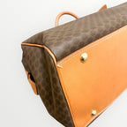 Celine Brown Macadam Boston Bag