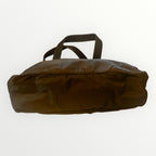 Prada Dark Brown Nylon Handbag
