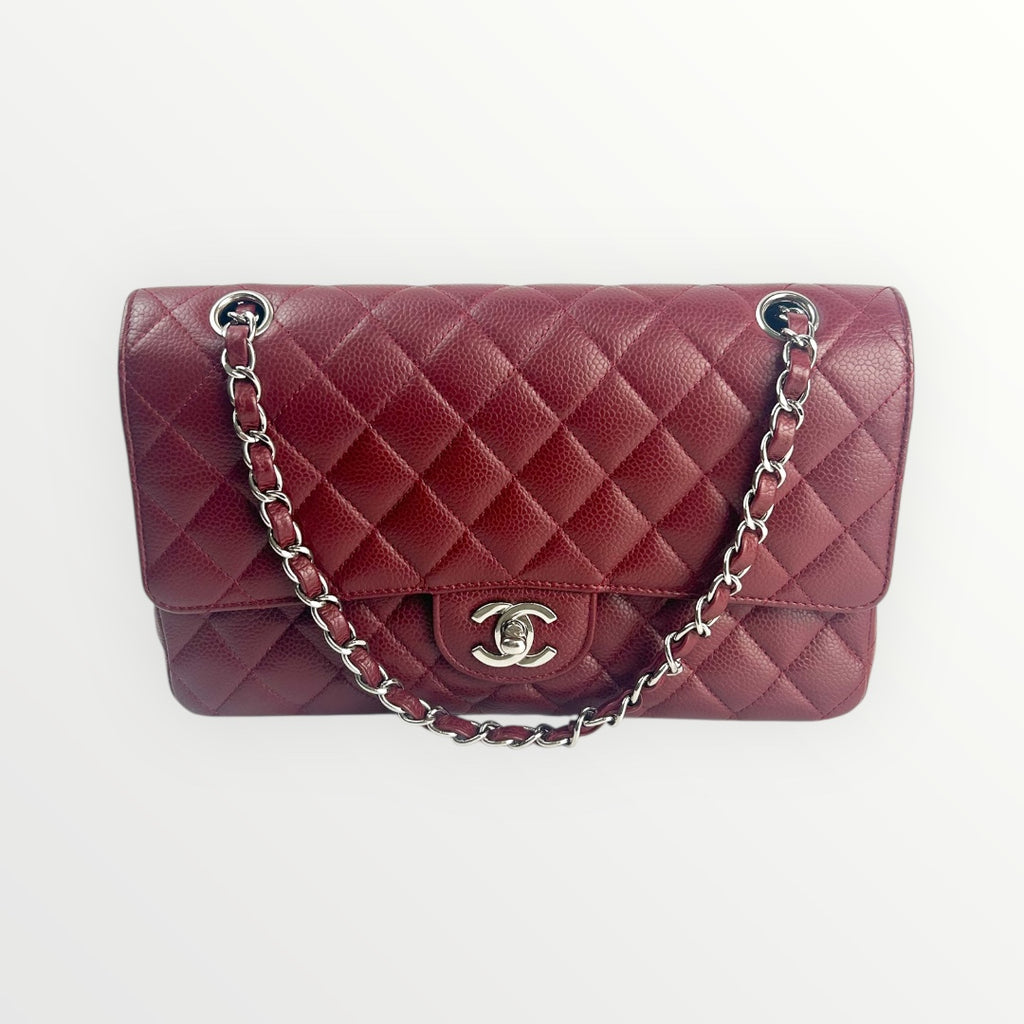 Chanel Medium Caviar Double Flap Handbag