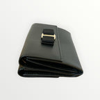 Salvatore Ferragamo Black Vara Wallet/Wirslet