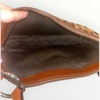 Dolce & Gabbana Brown Leopard Canvas Shoulder Handbag