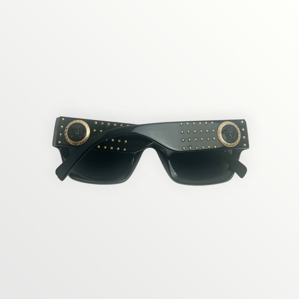 Versace Black and Gold Sunglasses