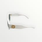 Versace Round White Sunglasses
