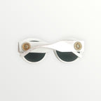 Versace Round White Sunglasses