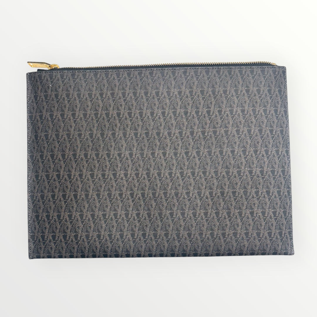 Saint Laurent Dark Brown Paris Clutch