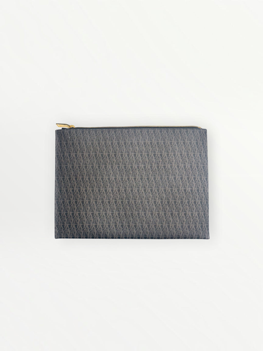 Saint Laurent Dark Brown Paris Clutch