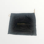 Bvlgari Silver/Gold Patent and Leather Leoni Shoulder Bag