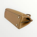 Gucci Brown Zumi Small Top Handle Bag
