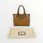Gucci Brown Zumi Small Top Handle Bag