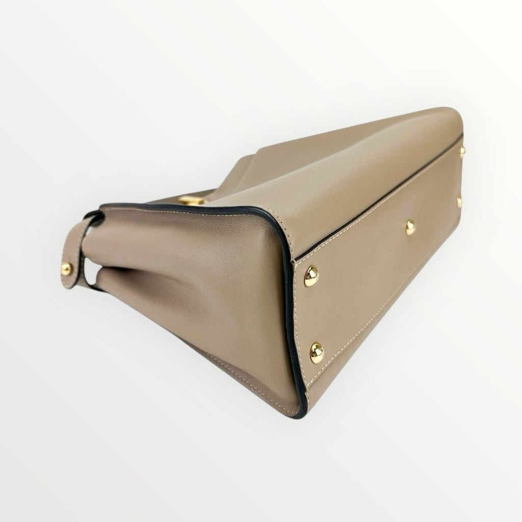 Fendi Light Brown Peekaboo Essentially Bag