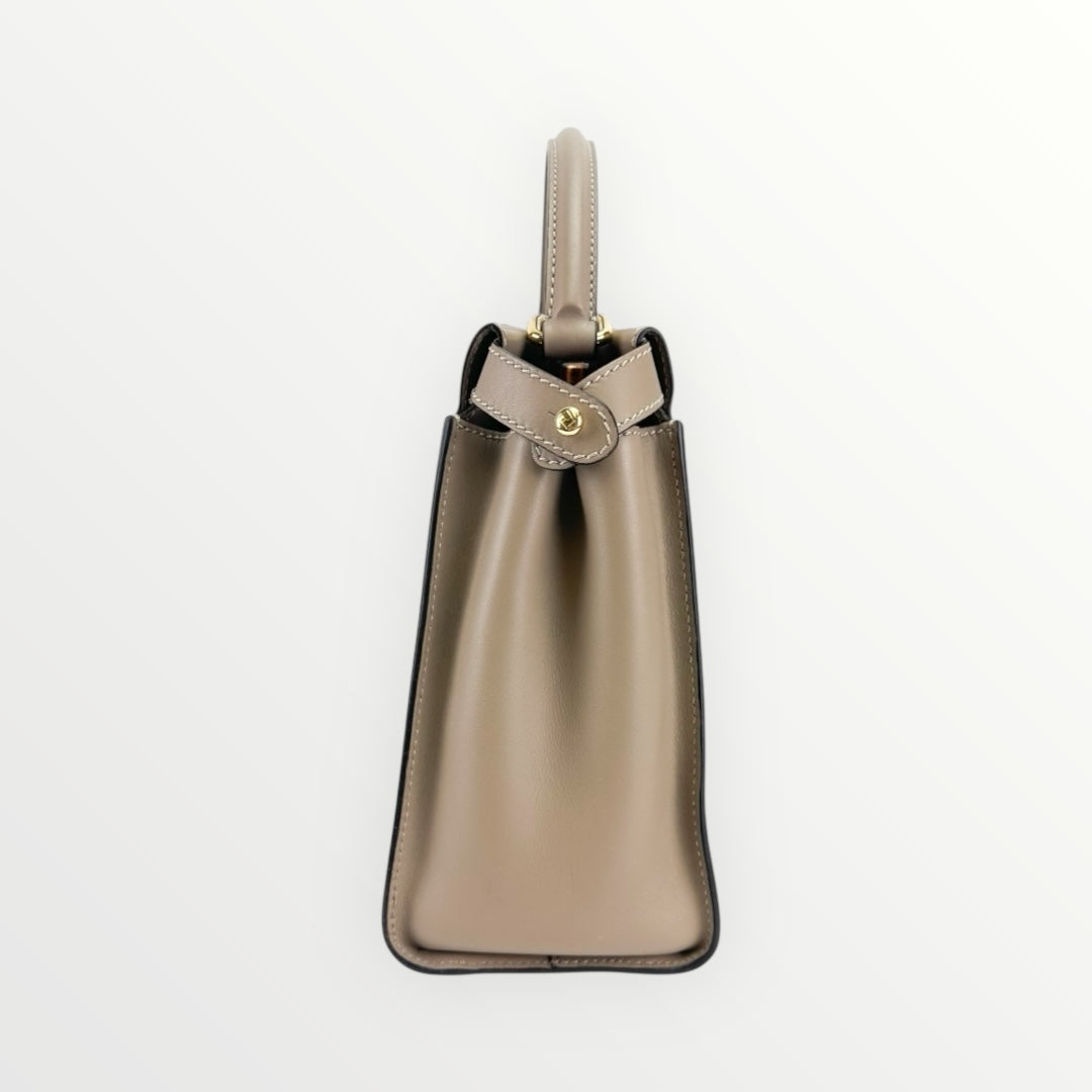 Fendi Light Brown Peekaboo Essentially Bag