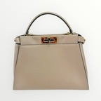 Fendi Light Brown Peekaboo Essentially Bag