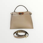 Fendi Light Brown Peekaboo Essentially Bag