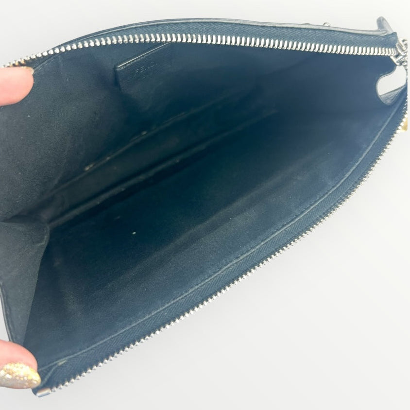 Fendi Rainbow Studded Black Crossbody