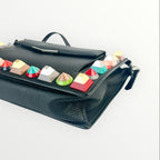 Fendi Rainbow Studded Black Crossbody