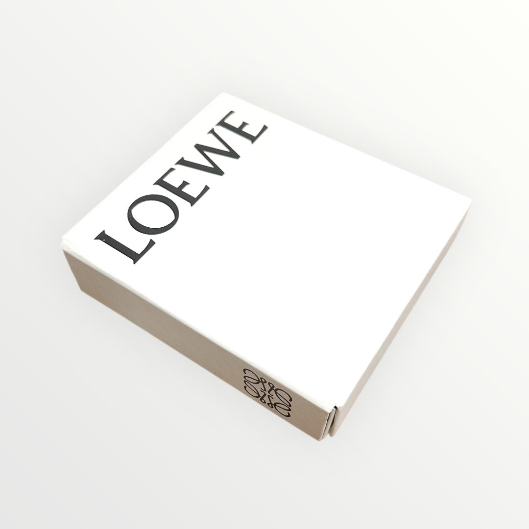 Loewe Brown Logo Trifold Wallet