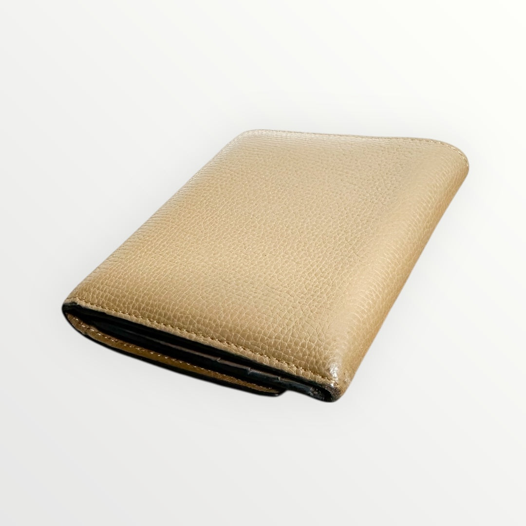 Loewe Brown Logo Trifold Wallet