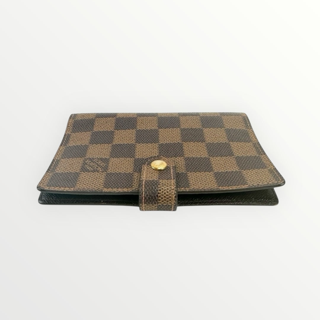 Louis Vuitton Brown Damier Ebene Agenda PM