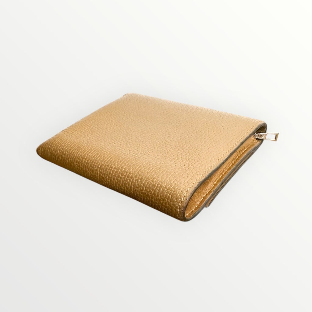 Loewe Brown Logo Trifold Wallet