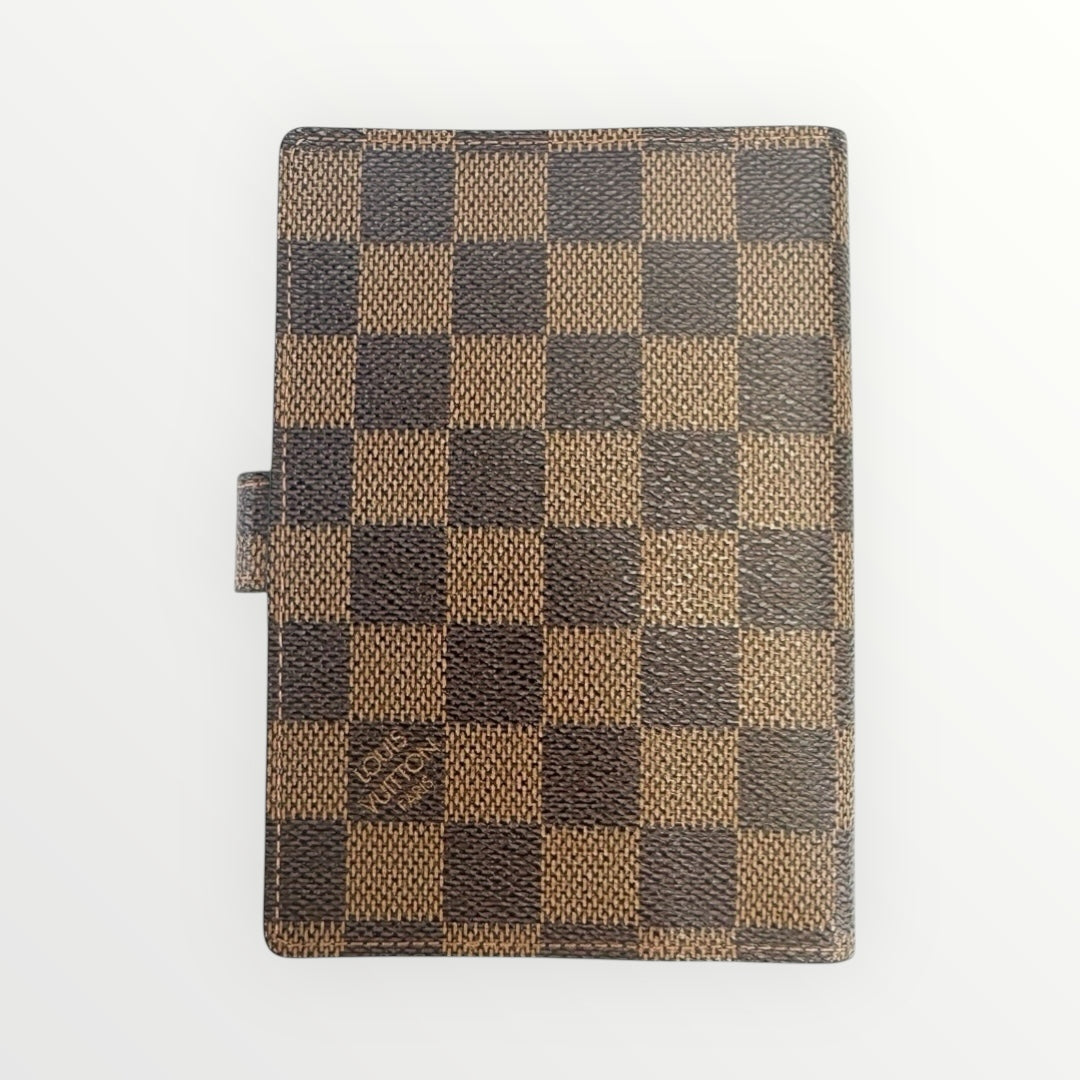 Louis Vuitton Brown Damier Ebene Agenda PM