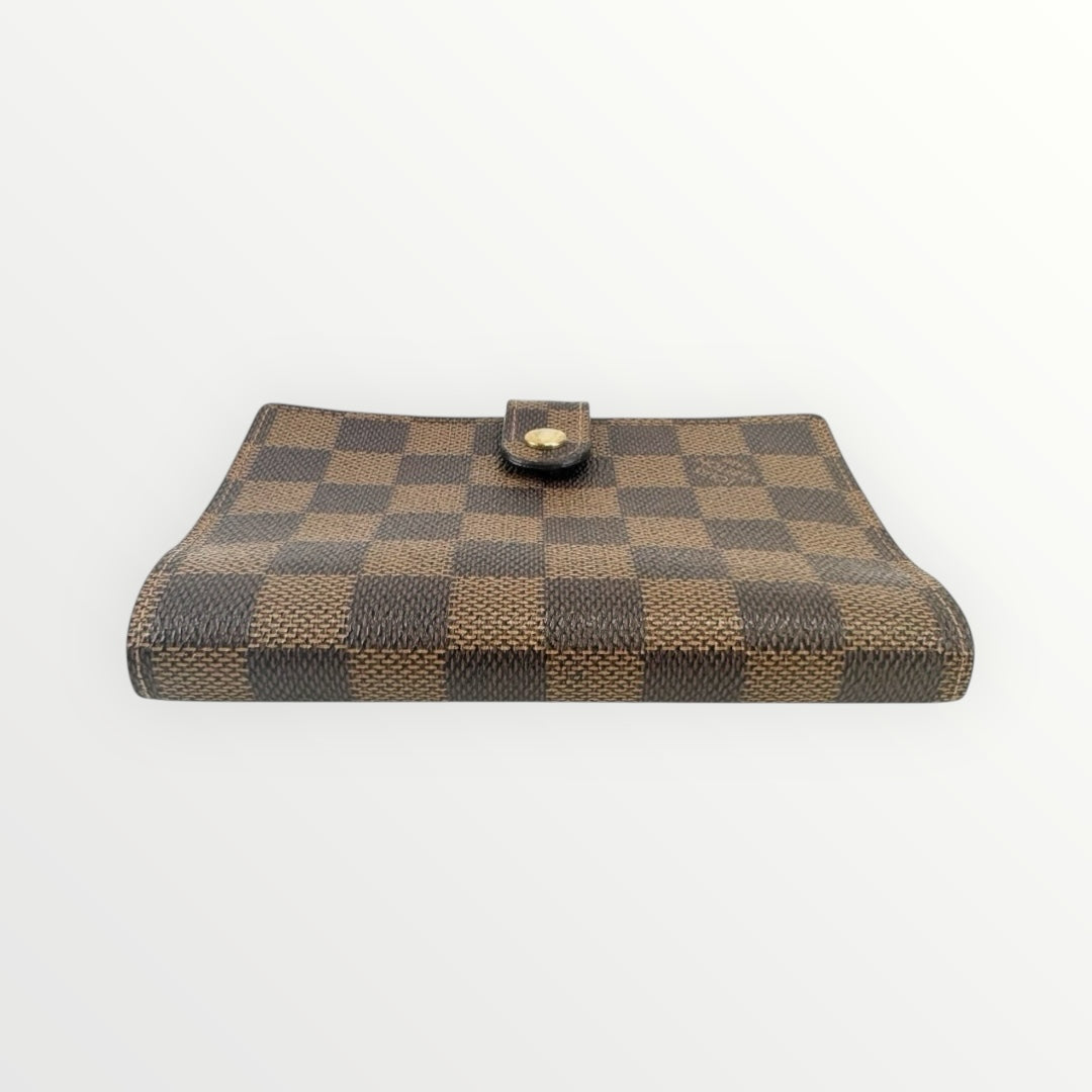 Louis Vuitton Brown Damier Ebene Agenda PM