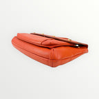 MCM Orange Chain Shoulder Bag