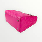 Christian Dior Pink Medium Lady Dior with Strap