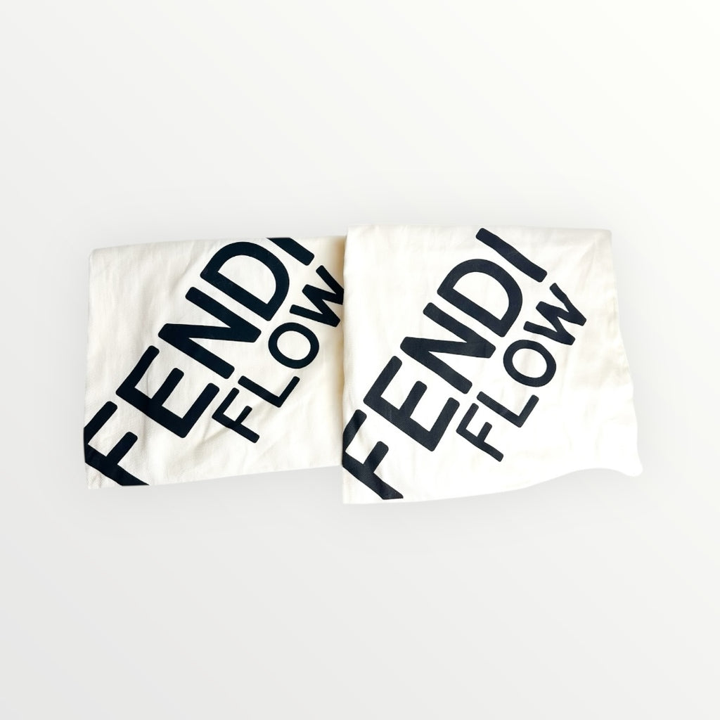 Fendi Blue & Black Flow Sneakers