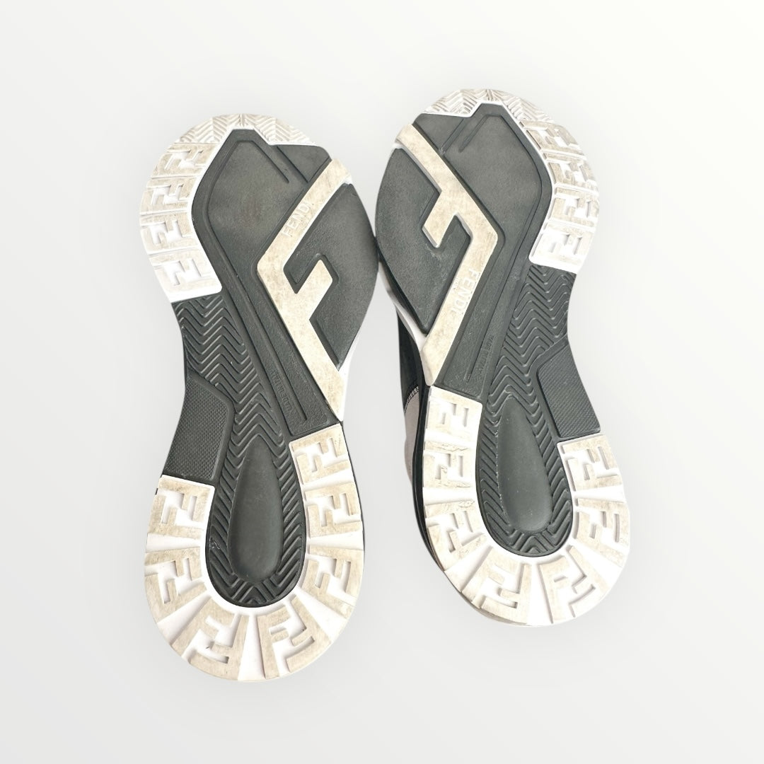 Fendi Blue & Black Flow Sneakers