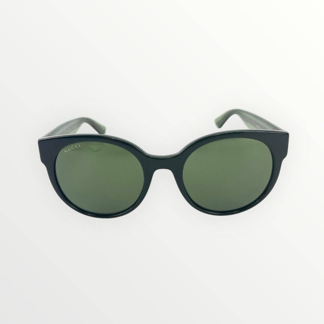 Gucci Black Round Sunglasses