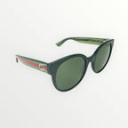 Gucci Black Round Sunglasses