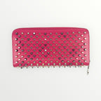 Christian Louboutin Pink Spikes Full Size Wallet