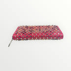 Christian Louboutin Pink Spikes Full Size Wallet