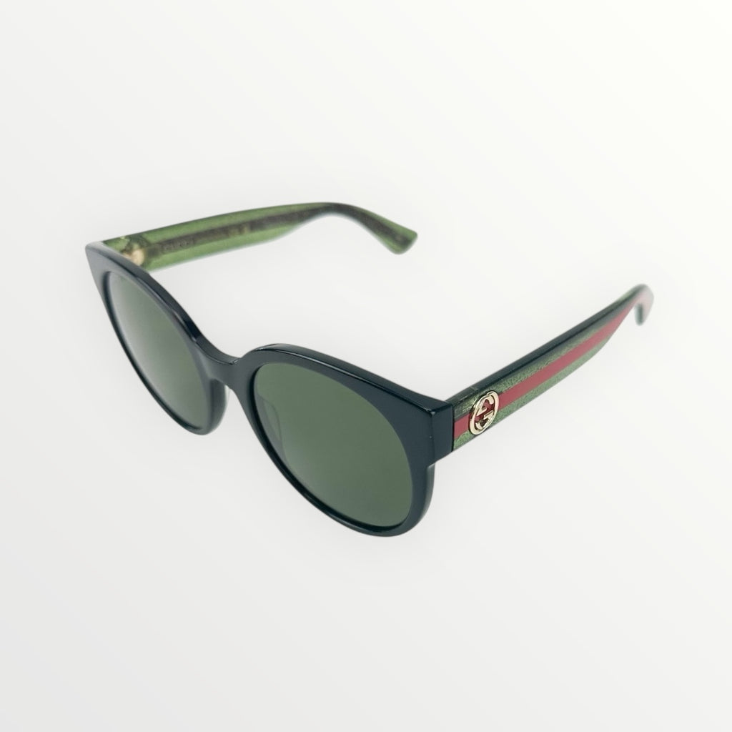 Gucci Black Round Sunglasses