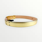 Moschino Gold Belt Size 38