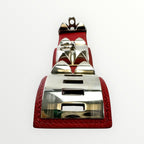 Hermes Red Collier de chien leather bracelet