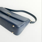 Burberry Navy Blue Vintage Shoulder Bag