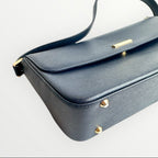 Burberry Navy Blue Vintage Shoulder Bag