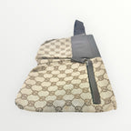 Gucci Brown Canvas Bum Bag