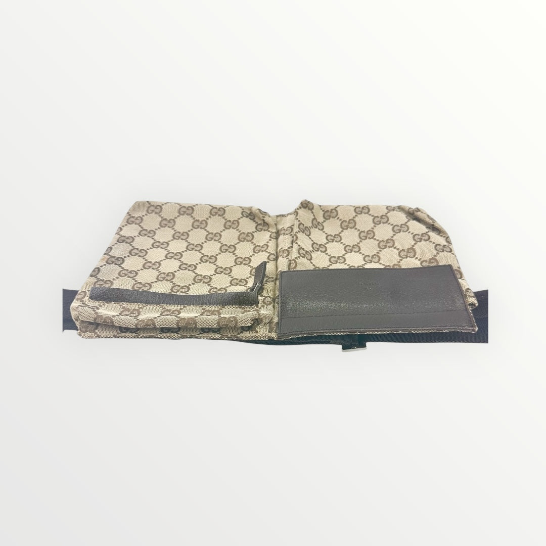 Gucci Brown Canvas Bum Bag