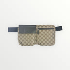 Gucci Brown Canvas Bum Bag
