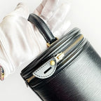 Louis Vuitton Black Epi Cannes Vanity Bag