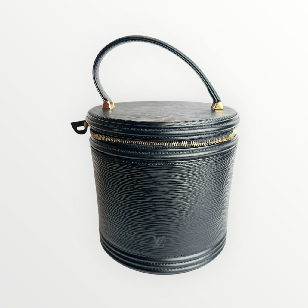 Louis Vuitton Black Epi Cannes Vanity Bag