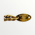 Chanel Gold CC Cutout Bracelet